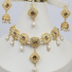 pearl bridal jewelry set 44165